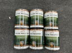 Veiling - 6x 1L Gilde Meesters transparante buitenlak UV bla, Nieuw