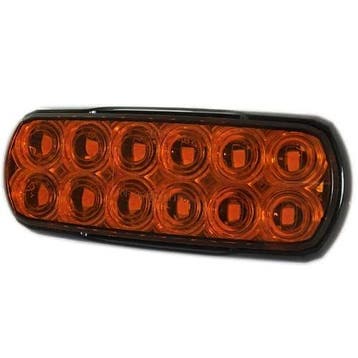 LED Flitser Oranje 10/30V | Reg 10, Verzenden, Nieuw