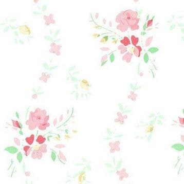 Plakfolie, plakplastic brocant roosje roze (45cm), Nieuw