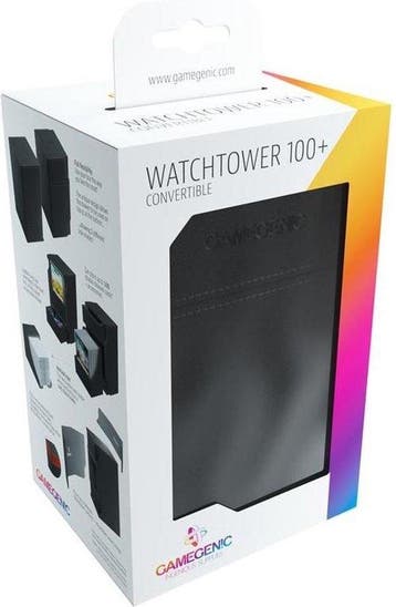 Gamegenic Deckbox Watchtower 100+ - Black DECKBOX, Verzenden, Nieuw