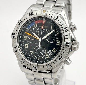 Breitling - Transocean - A53340 - Heren - 2000-2010, Nieuw