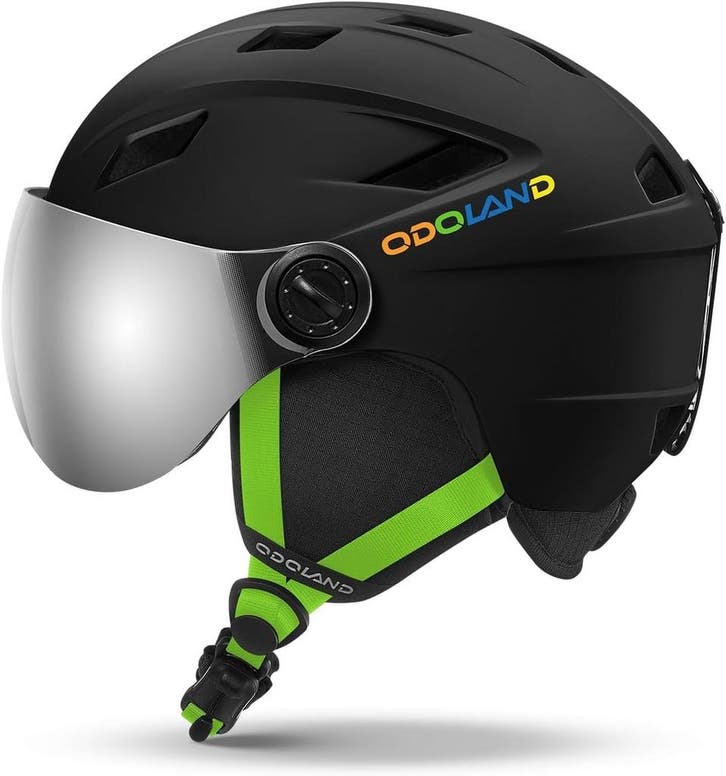 Skihelm Kind Vizier XS Mat Zwart | Retourdeal 58% Korting, Sport en Fitness, Skiën en Langlaufen, Minder dan 100 cm, Nieuw, Overige merken