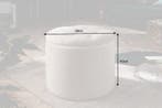 Elegante kruk MODERN BAROK 50 cm champagne fluwelen, Huis en Inrichting, Ophalen of Verzenden, Nieuw