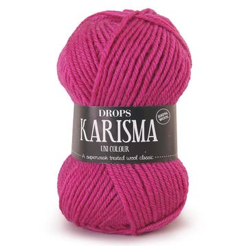 DROPS Karisma Uni Colour - 13 pink - Wol Garen, Ophalen of Verzenden, Nieuw