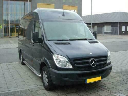 Mercedes Sprinter L3 sidebar/sidebars met RVS trede! ACTIE!, Auto diversen, Auto-accessoires, Nieuw, Ophalen of Verzenden