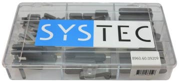 inlegspie din 6885 Systec assortiment doos 9-vaks, Nieuw