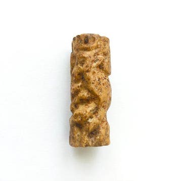Zijderoute, Centraal-Aziatisch Jasper Kralenzegel-talisman, Antiek en Kunst