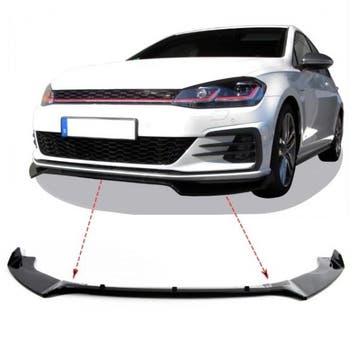 Voorspoiler VW Golf 7 GTI 2012 - 2018, Ophalen of Verzenden, Nieuw