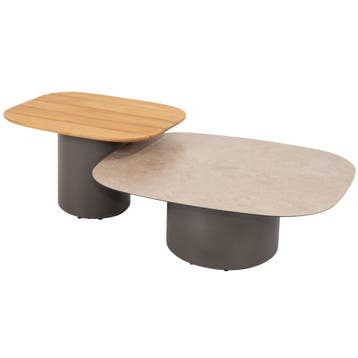 Demi set loungetafels 50x60 cm en 70x80 cm terre Taste 4SO, Ophalen of Verzenden, Nieuw