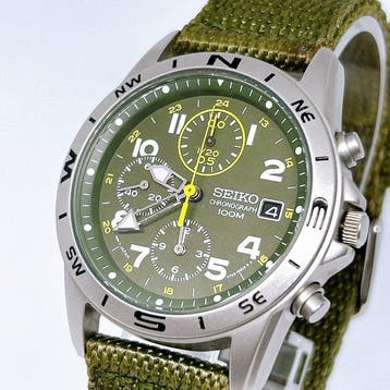 Seiko - Chronograph 100M - Zonder minimumprijs - 7T92-0DX0 -