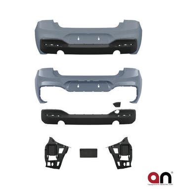 AN Premium sportlook achterbumper passend voor BMW 1 seri..., Auto-onderdelen, Verzenden, Nieuw