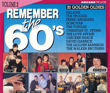 cd - Various - Remember The 60s - Volume 2 (32 Golden Ol..., Verzenden, Zo goed als nieuw