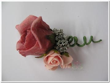 Corsage Roos OudRose CEM15 Maatwerk, Ophalen of Verzenden, Nieuw