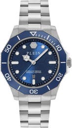 Philipp Plein PW2GA0426 Aquastorm heren horloge 44 mm, Overige merken, Staal, Verzenden, Polshorloge