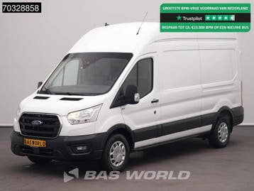 Ford Transit L3H3 | Financial Lease voor 226 p/mnd, Stof, Gebruikt, Euro 6, Overige carrosserieën