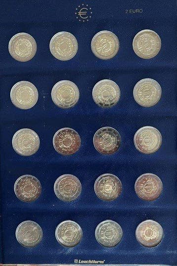 Europa. 2 Euro 2012 10 Years of Euro (20 coins + Album)