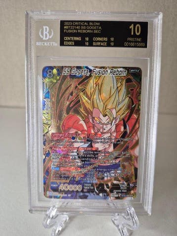 Bandai - 1 Graded card - Dragon Ball - SS Gogeta #BT22140, Nieuw