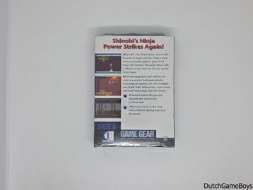 Sega Game Gear - Shinobi II : The Silent Fury - USA - New &, Verzenden, Gebruikt
