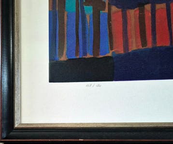 Ton Schulten – “Branding van de herfst II” (2005) Certified, Ingelijst, Ophalen of Verzenden, Landschappen
