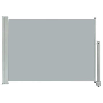 Zijscherm 80x300cm grijs | Retourdeal 40% Korting, Staal, Ophalen of Verzenden, Zo goed als nieuw, 200 cm of meer