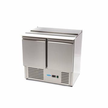 Saladette - 257 L - 90 cm - 2 Deuren, Verzenden, Nieuw in verpakking, Koelen en Vriezen