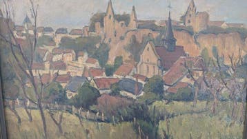 Roger-Lucien Candes (1907-1972) - Village français dominé