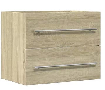 Sonoma Eiken Wastafelkast – Moderne Badkamerkast 60 cm, Verzenden, Nieuw