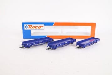Roco H0 - 44084 - Modeltrein goederenwagon (1) - 3-delige, Nieuw