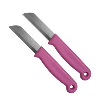Solingen Schilmesje – RVS Glad – 16 cm met Blade Cover, Ophalen of Verzenden, Nieuw, Rvs of Chroom