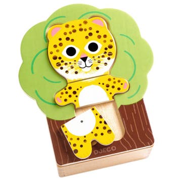 Djeco houten puzzel Arbramix - FSC  van €14,99 voor €14,90, Ophalen of Verzenden, Nieuw