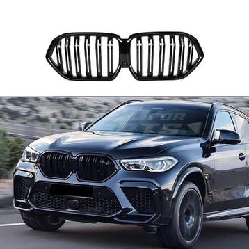 Double Line Grille Voor BMW X6 G06/F96 LCI Standard & M, Ophalen of Verzenden, Nieuw