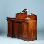 Breed dressoir of Sideboard met 4 deuren en 3 laden het kroo, Ophalen of Verzenden