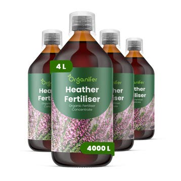 Heide vloeibare meststof - Set 4x1 liter, Verzenden, Mest
