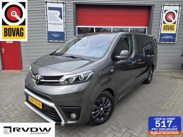 Zakelijke lease - Toyota ProAce Verso 2.0 D-4D Dynamic Long, Automaat, Gebruikt, Euro 6, Lease