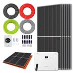 Zonnepanelen Pakket Schuindak 4.3 kW 6x 720Wp, Doe-het-zelf en Verbouw, Zonnepanelen en Toebehoren, Ophalen of Verzenden, Nieuw