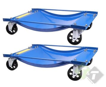 Wieldollieschalen, Automover, 450 KG, Auto Mover, Set 2 Stuk, Ophalen of Verzenden, Nieuw