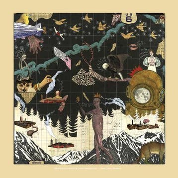 LP gebruikt - The Mountain Goats &amp; John Vanderslice -..., Verzenden, Zo goed als nieuw, Overige formaten