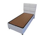 Compleet 1persoons Boxspring met Koudschuim HR45 matras, Verzenden, Nieuw