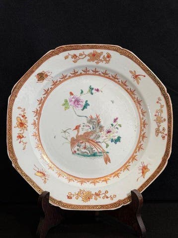 Bord, in uitstekende staat - Porselein - China - Qianlong