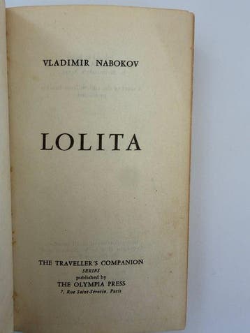 Vladimir Nabokov - Lolita (First Hardcover Issue) - 1955