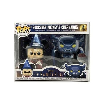 Funko Pop  Fantasia  Sorcerer Mickey &amp; Chernabog  D23, Verzenden, Nieuw