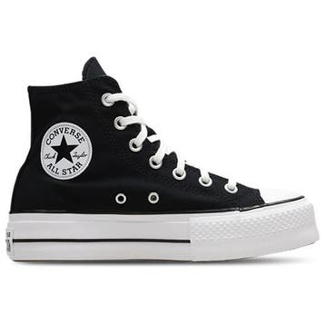 Converse Ctas Lift High Sneakers Dames - Zwart - Maat 36.5 -, Verzenden, Nieuw