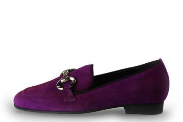 Linea Zeta Loafers in maat 38 Paars, Overige kleuren, Verzenden, Overige typen, Zo goed als nieuw
