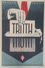 Shepard Fairey (OBEY) (1970) - Defend Truth No reserve