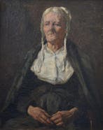 Christina Dorothea Meijer (1857-1932) - Portret van een, Antiek en Kunst, Kunst | Schilderijen | Klassiek