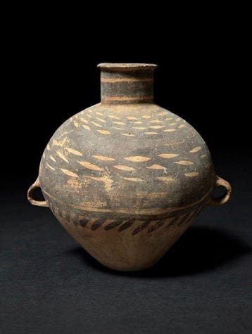 Oud-Chinees, Han-dynastie Terracotta Bak - 33 cm, Antiek en Kunst