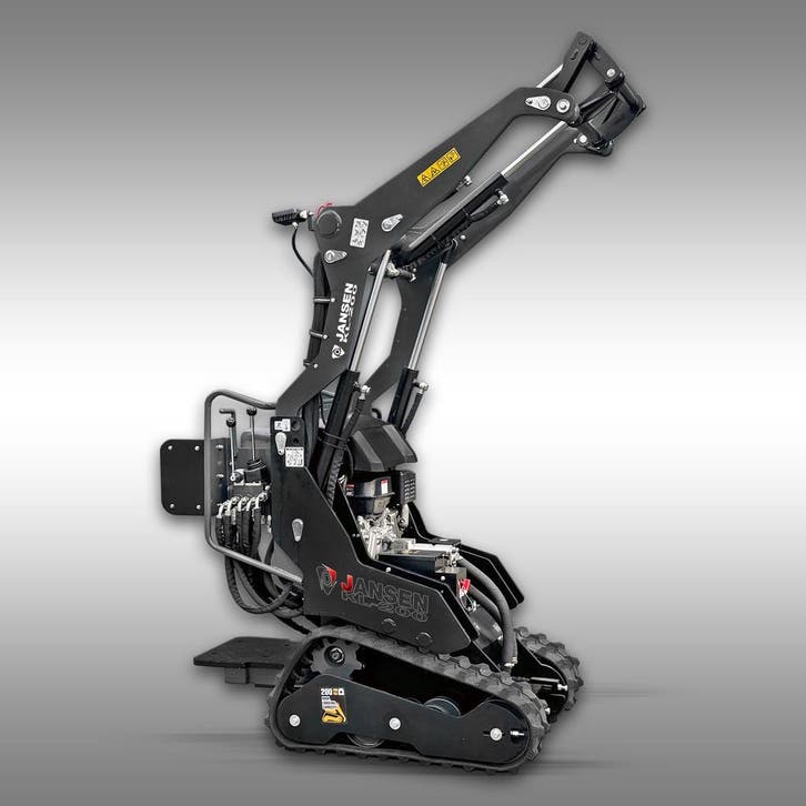 Compactlader Jansen KL-200, Skid Steer, mini lader, Zakelijke goederen, Machines en Bouw | Tuin, Park en Bosbouw, Grondbewerking