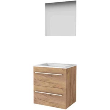 Basic-Line Ultimate 46 Badkamermeubelset - 60 x 46 cm - Met, Ophalen of Verzenden, Nieuw