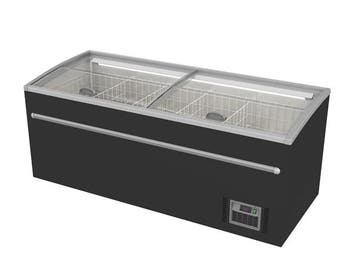 Unnicool Supermarkt Vrieskist | 850L | Zwart | -18°C/-22°C |, Ophalen of Verzenden, Nieuw
