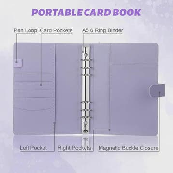 A5 Kpop Fotokaart Binder: Verzamelboek voor Idoolkaarten & F, Verzenden, Nieuw